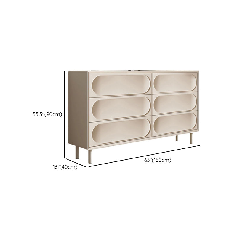 Wooden Chest Contemporary Storage Chest Dresser with Drawers