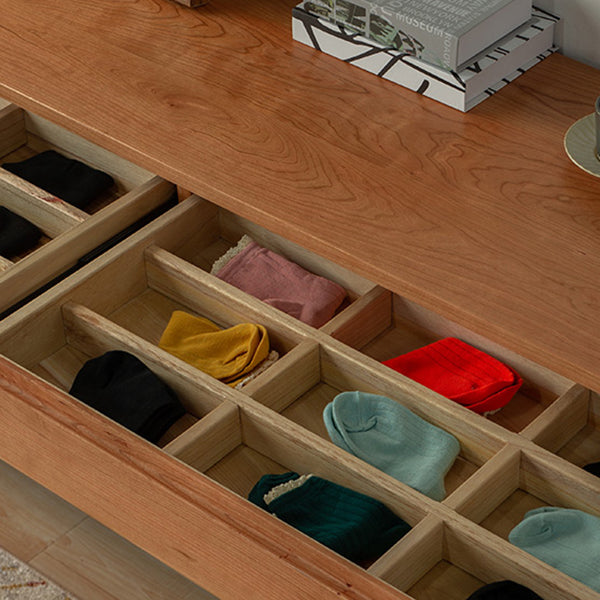 Modern Storage Chest Wooden Storage Chest Dresser with 8 Drawers