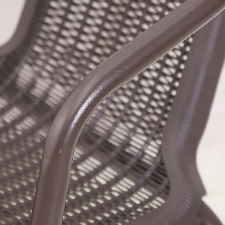 Contemporary Outdoors Dining Chairs in Metal Frame Stacking Chairs