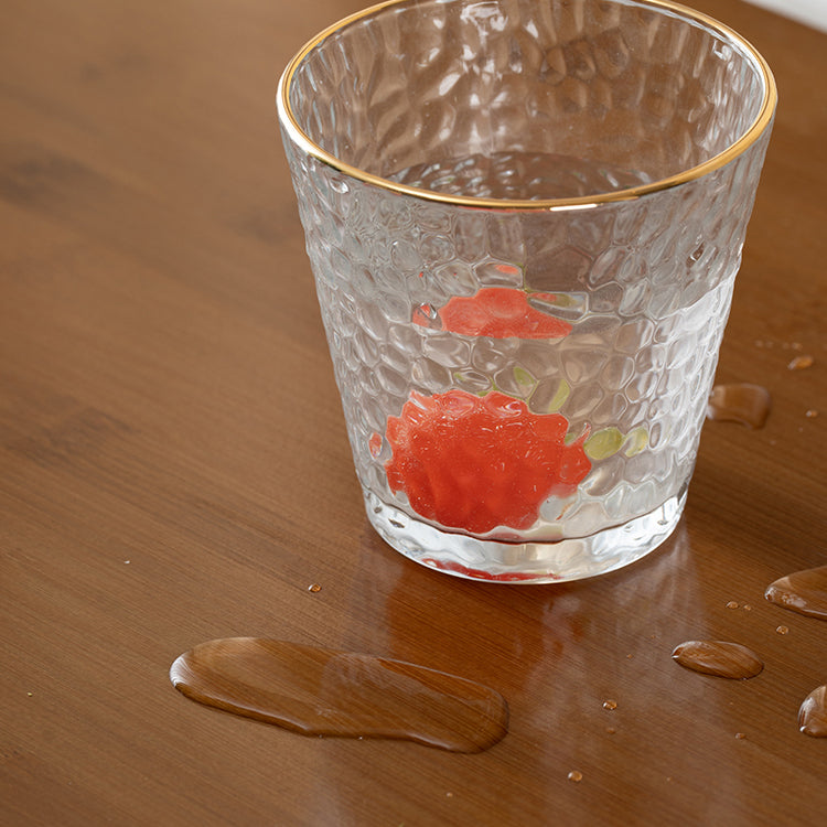 Modern Brown Side Table Rectangular C Table with Shelf for Living Room