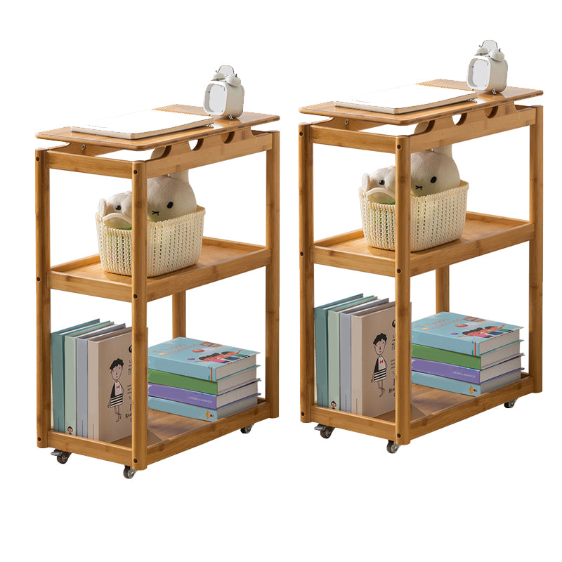 29.5" Tall Side Accent Table Rectangular Nesting End Table for Living Room