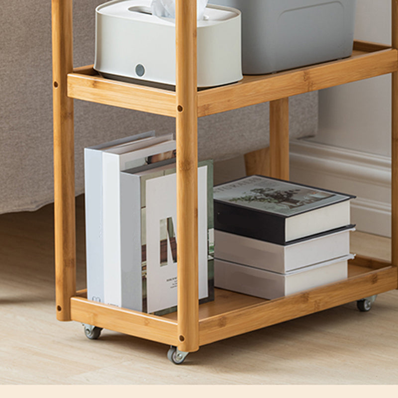 29.5" Tall Side Accent Table Rectangular Nesting End Table for Living Room