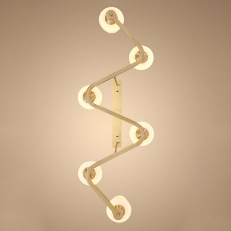 Golden Island Lamp Copper Island Hanging Lamp with Glass Shade for Dining Room