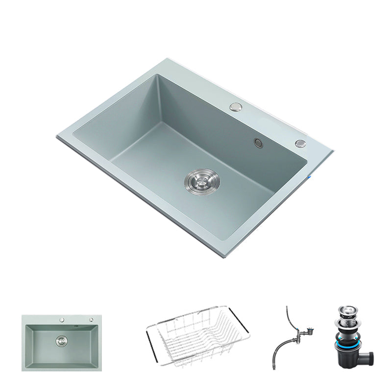 Stainless Steel Undermount Kitchen Sink Overflow Hole Design Kitchen Sink with Faucet