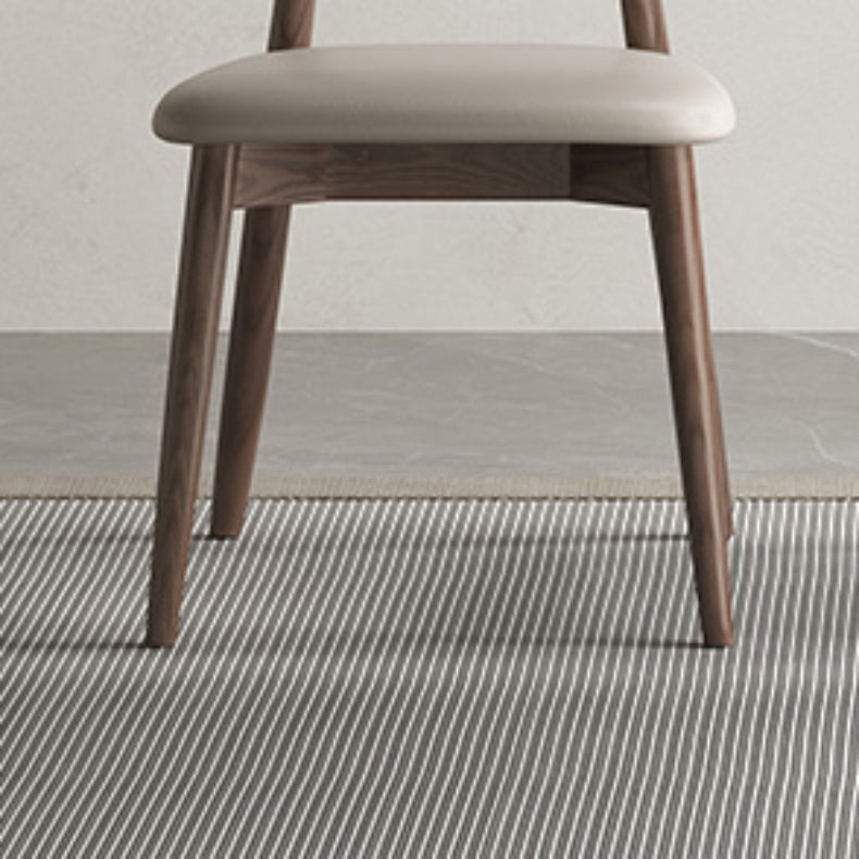 Modern Style Side Chair Wood Open Back Dining Room Chair for Kitchen