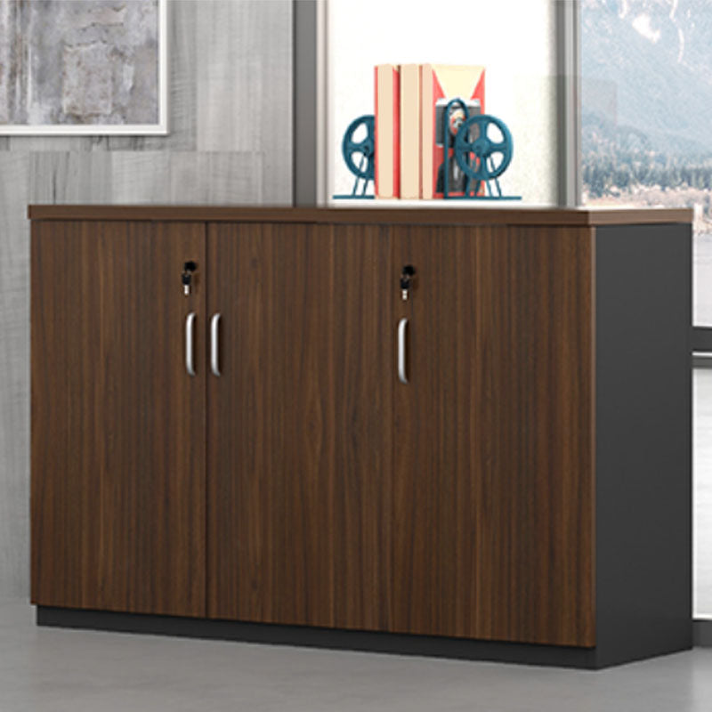 Medieval Modern Filing Cabinet Wooden Frame Lateral Filing Cabinet