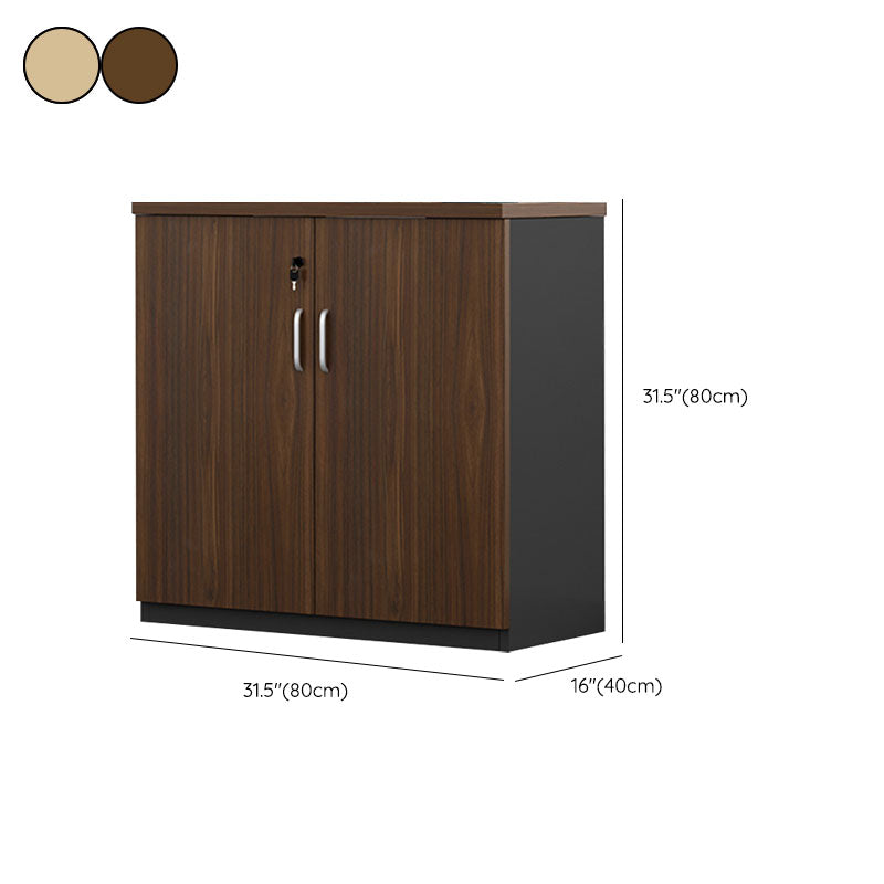 Medieval Modern Filing Cabinet Wooden Frame Lateral Filing Cabinet