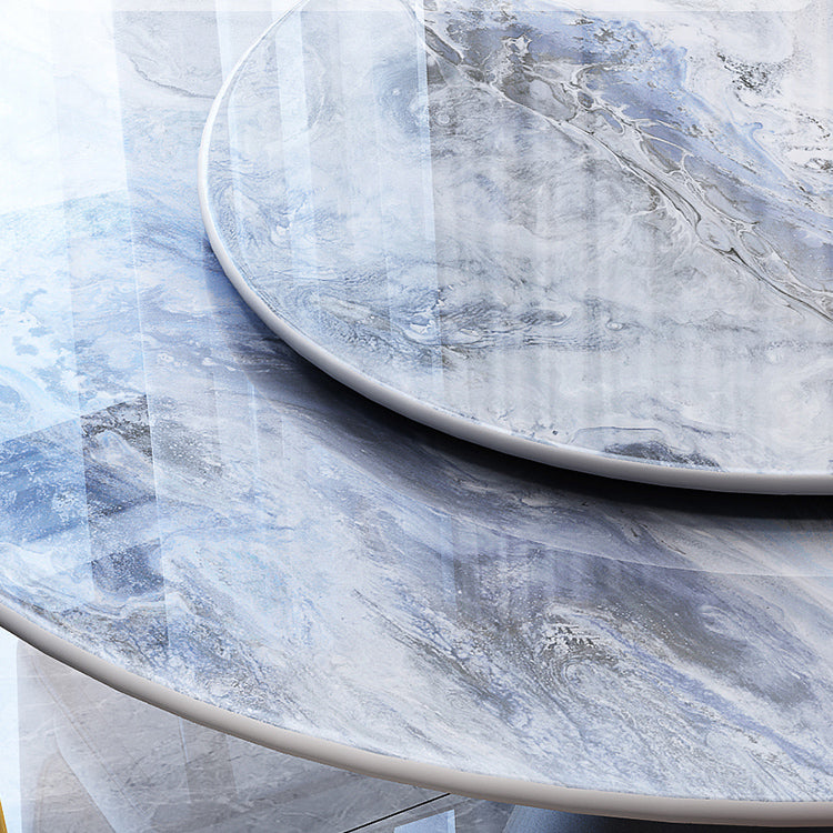 Marble Top Dining Table Convertiblel Table for Kitchen Dining Room