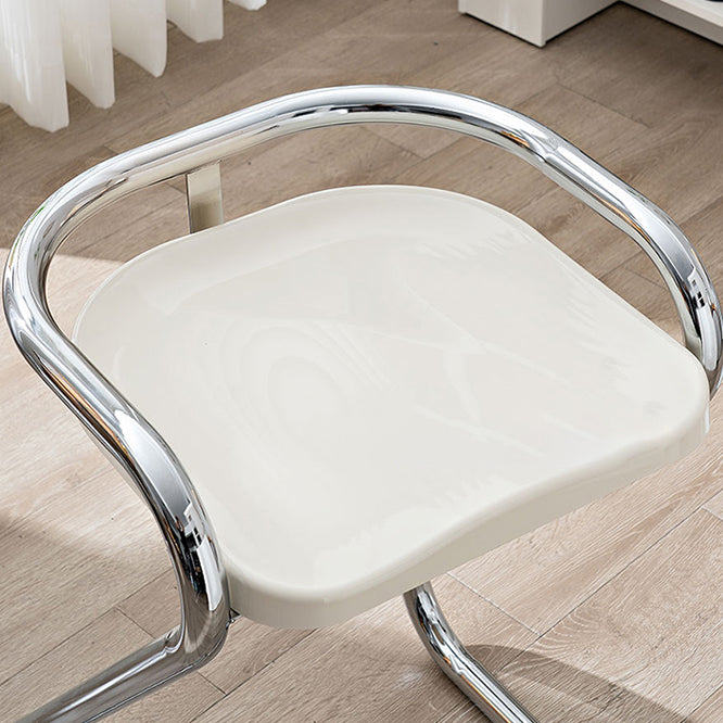 Industrial Metal Counter Stools Saddle Seat Counter Stool with Low Back
