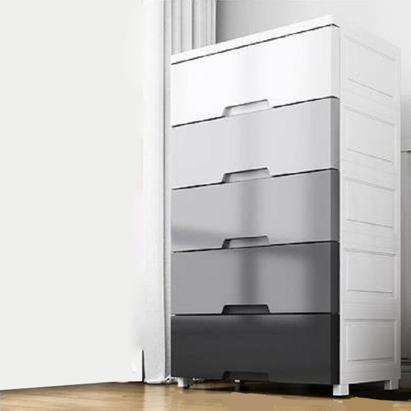 Rectangular Plastic Storage Cabinet Teen Style Simple Bedroom Wardrobe