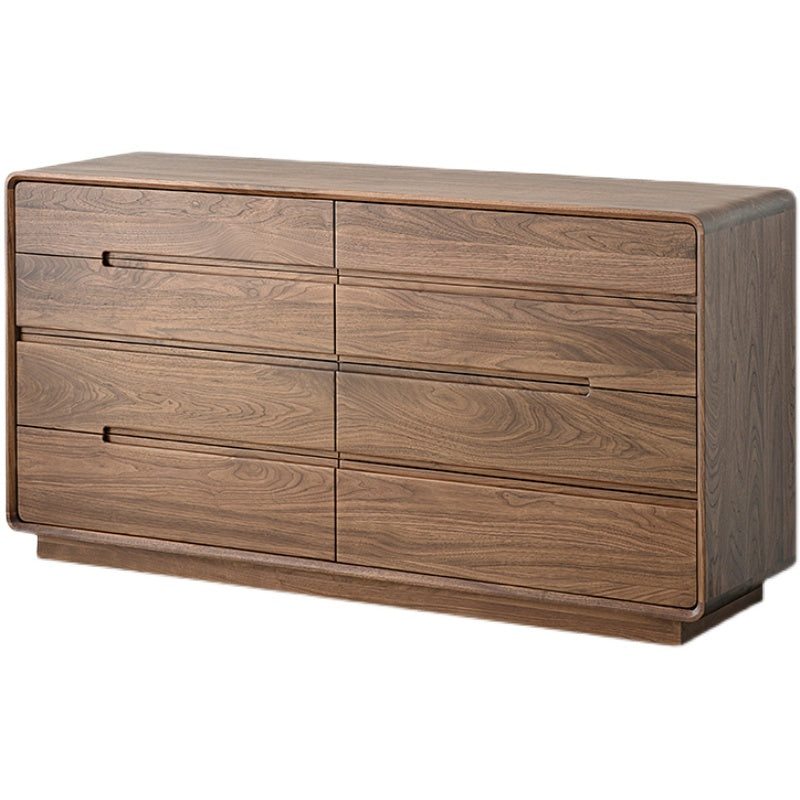 Modern Storage Chest Solid Wood Storage Chest Dresser with 8 Drawers