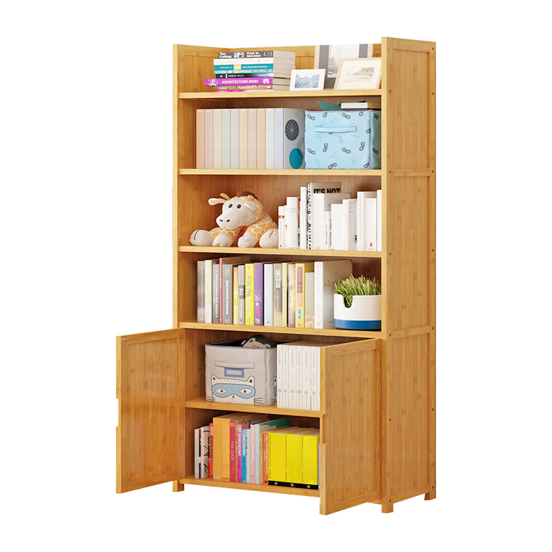 Scandinavian Wood Book Shelf Freestanding Standard Kids Bookshelf