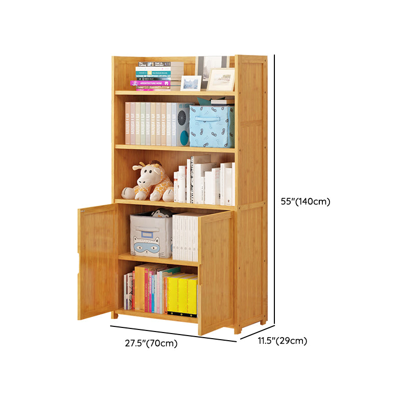 Scandinavian Wood Book Shelf Freestanding Standard Kids Bookshelf