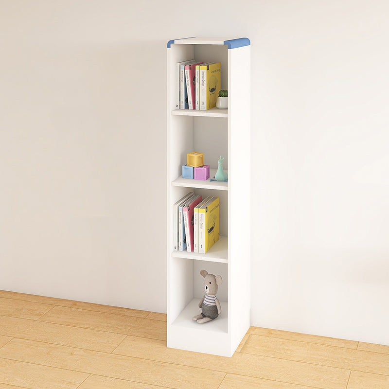 Scandinavian Standard Kids Bookcase Manufactured Wood  Shelf Closed Back