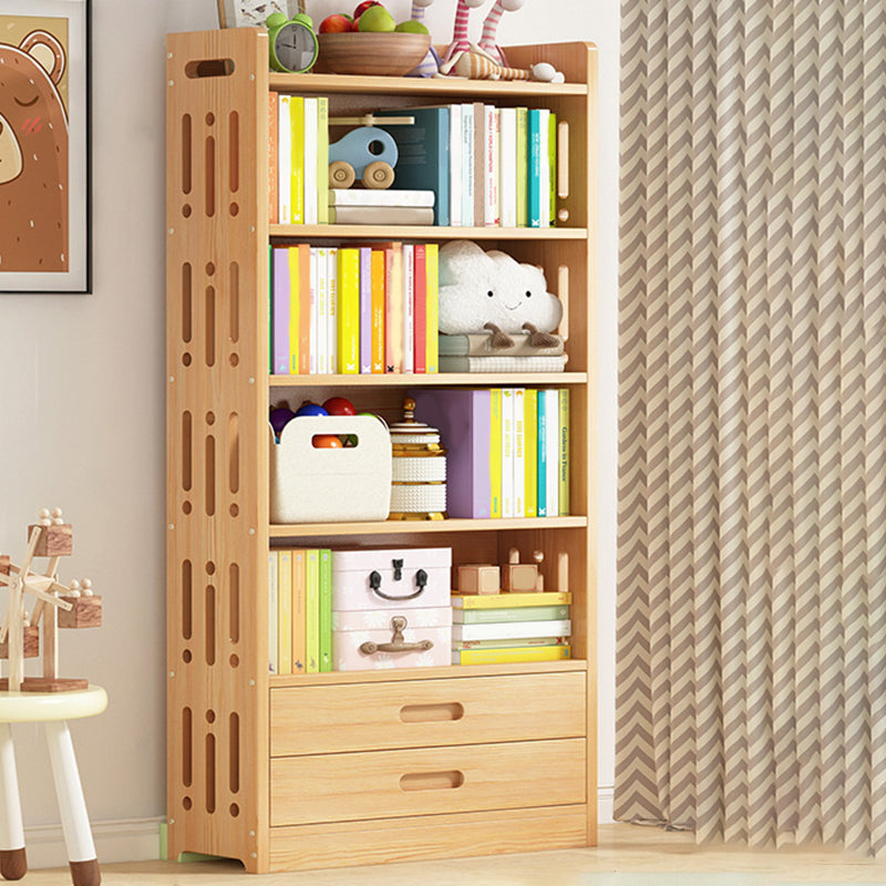 Contemporary Solid Wood Standard Bookcase Freestanding Kids Standard Bookcase