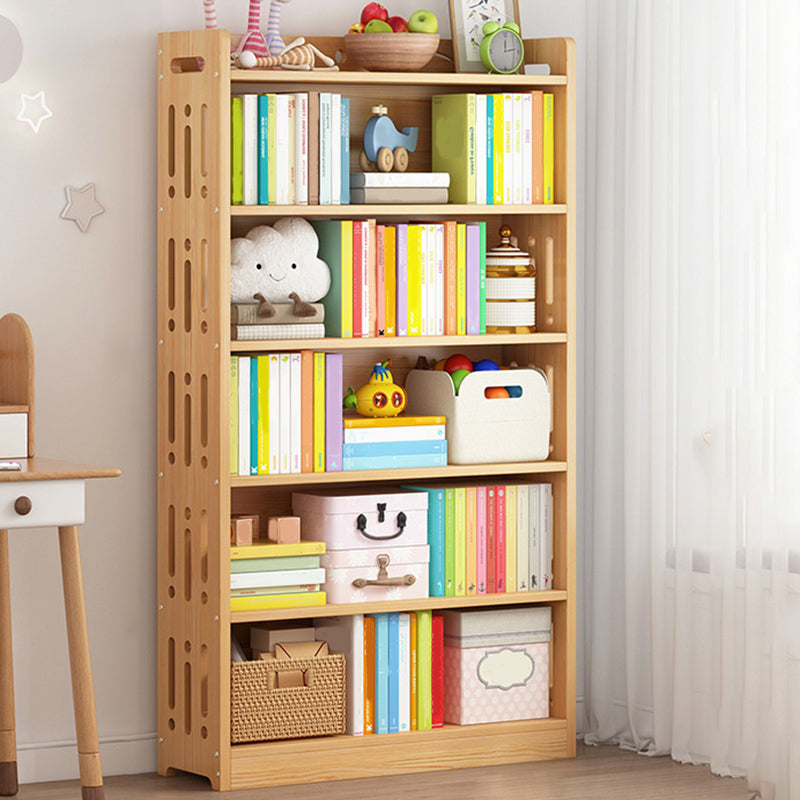 Contemporary Solid Wood Standard Bookcase Freestanding Kids Standard Bookcase