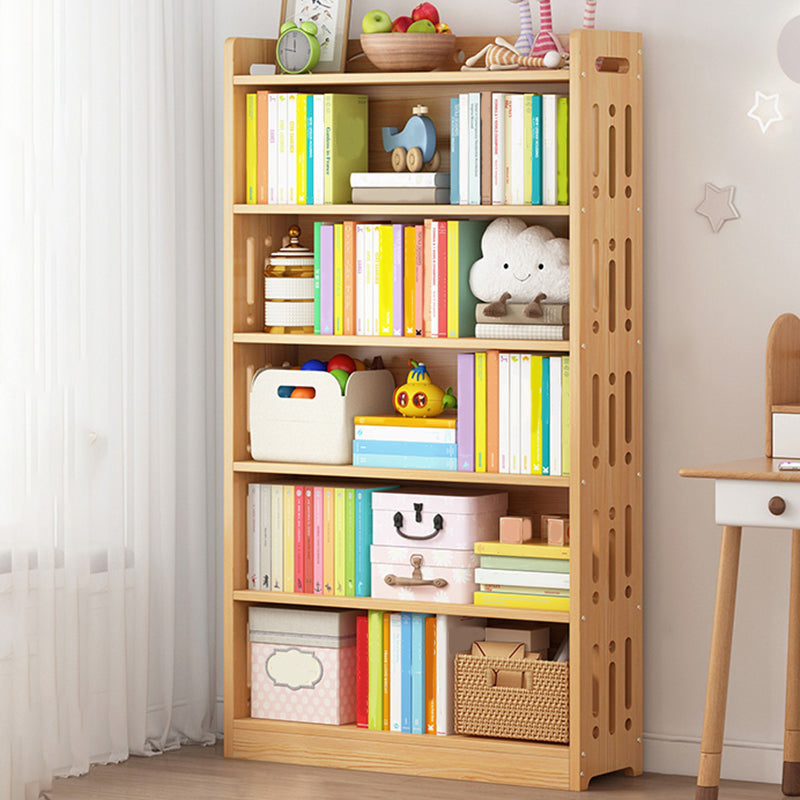Contemporary Solid Wood Standard Bookcase Freestanding Kids Standard Bookcase