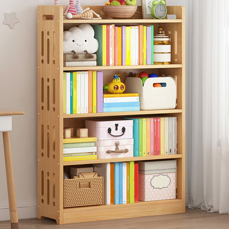 Contemporary Solid Wood Standard Bookcase Freestanding Kids Standard Bookcase