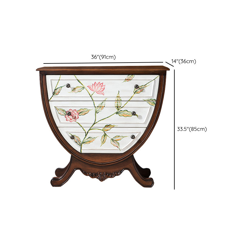 Modern Storage Chest Wooden Storage Chest Dresser with 3 Drawers