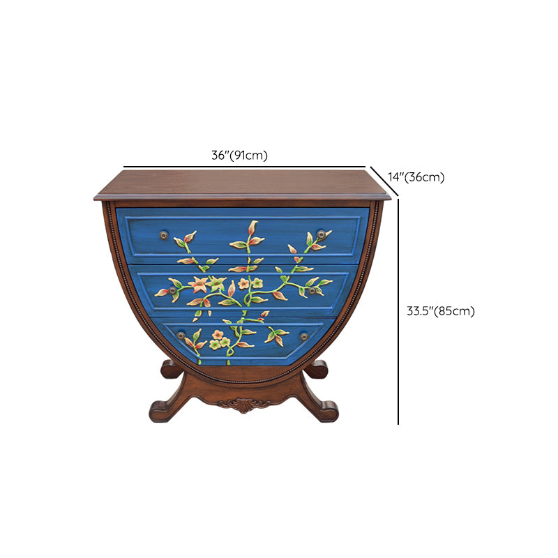 Modern Storage Chest Wooden Storage Chest Dresser with 3 Drawers