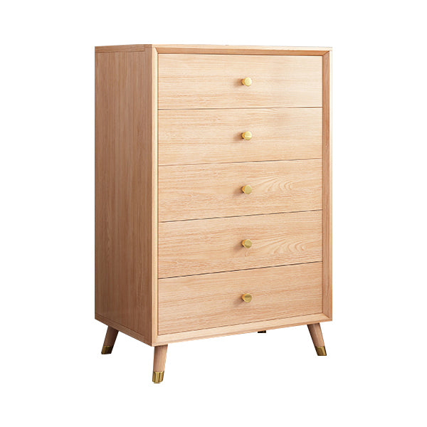 Wooden Chest Contemporary Glam Storage Chest Dresser with Drawers