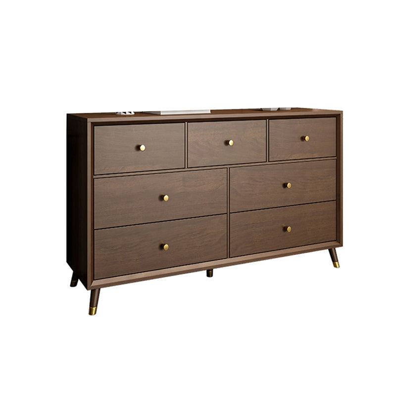 Wooden Chest Contemporary Glam Storage Chest Dresser with Drawers