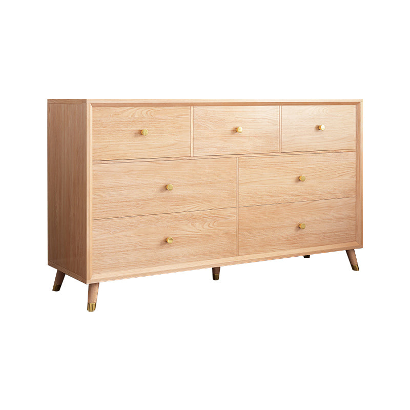 Wooden Chest Contemporary Glam Storage Chest Dresser with Drawers