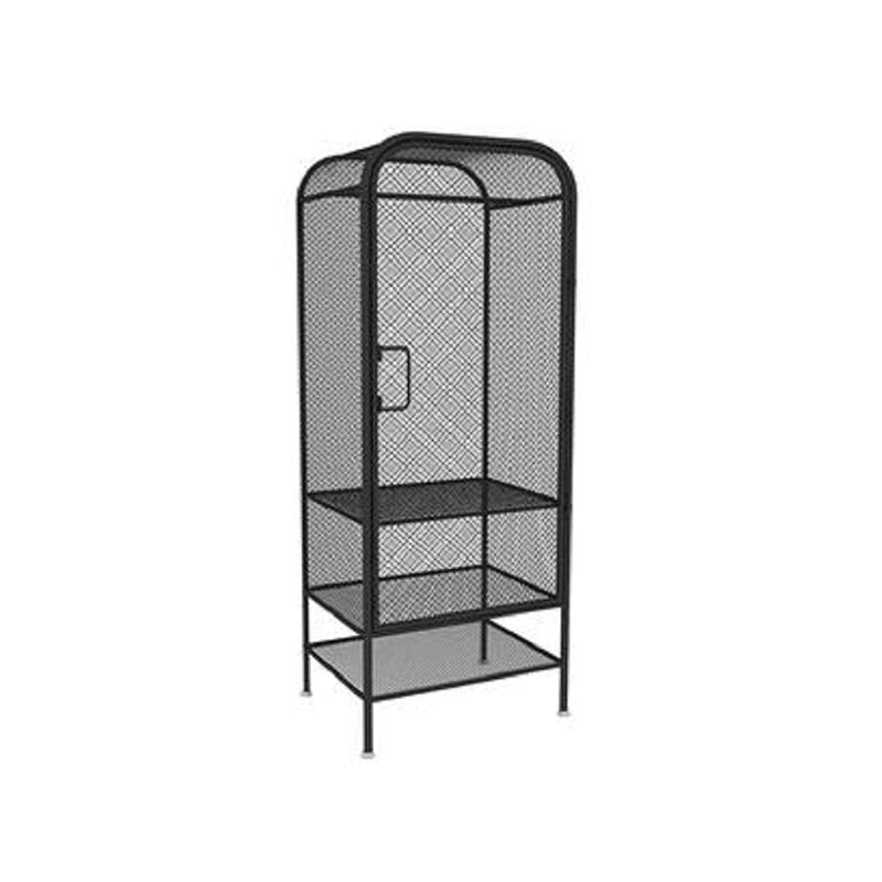 Industrial Style Wardrobe Bedroom Metal Wardrobe Closet with Doors