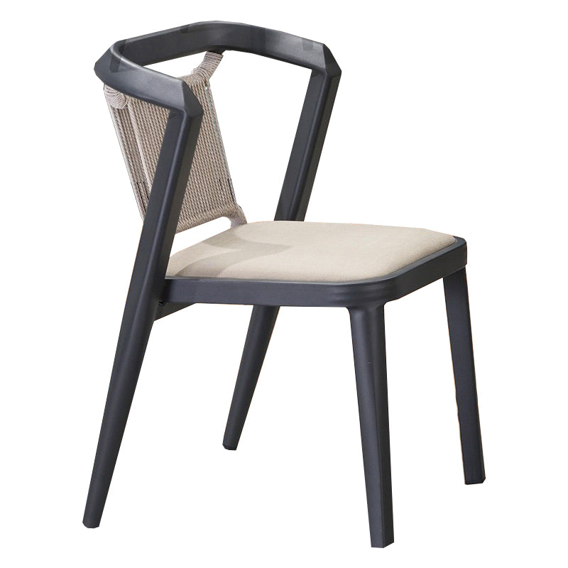 Modern Style Bistro Set 2/3 Pcs Wooden Top Metal Base Bistro Set