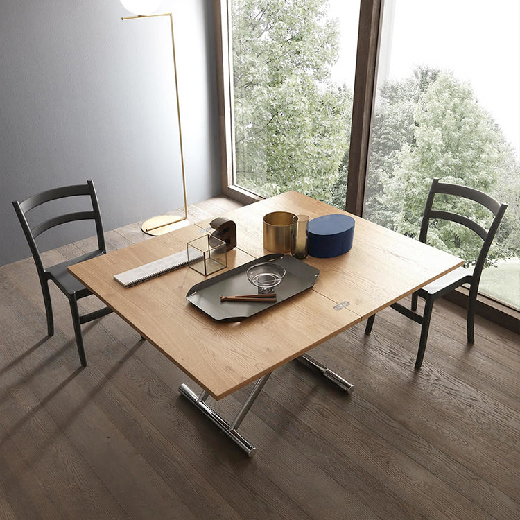 Simplicity Style Dining Site Table Rectangle Wood Folding Furniture