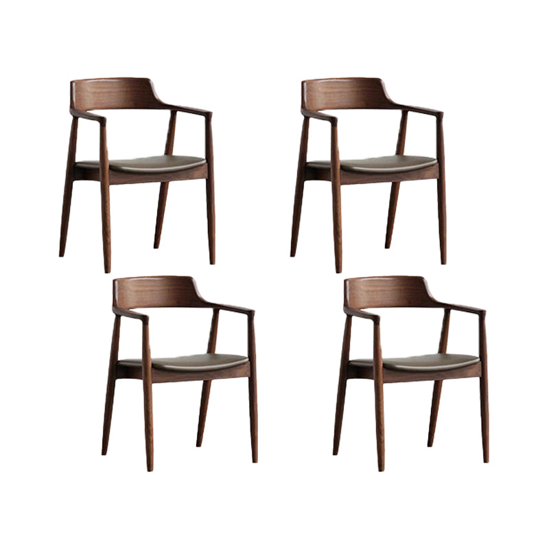 Wood Double Pedestal Dining Table Set 1/4/5 Pieces Dining Set for Kitchen