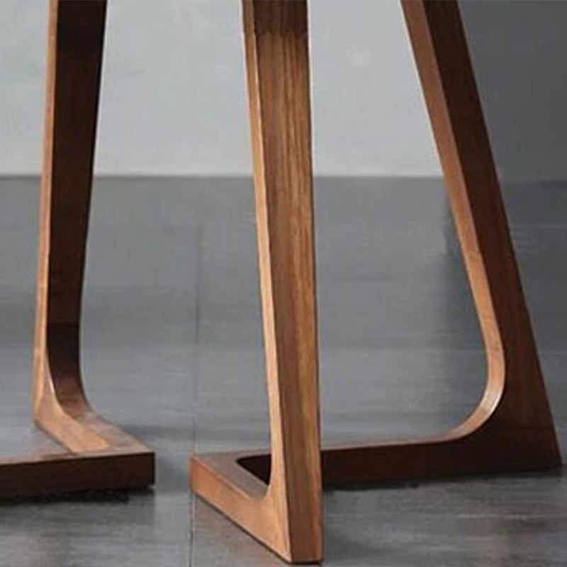 Round Solid Wood Dining Table Set 1/4/5 Pieces Dining Set for Kitchen