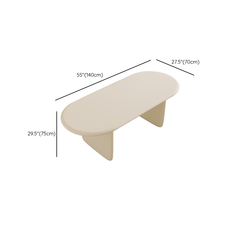 Oval 1/2/5 Piece Dining Table Sets Contemporary White Dining Room Set