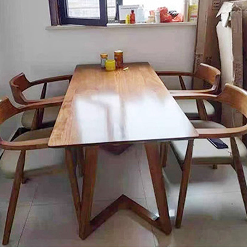 Modern Wood Dining Table Set 1/4/5 Pieces Dining Set for Kitchen
