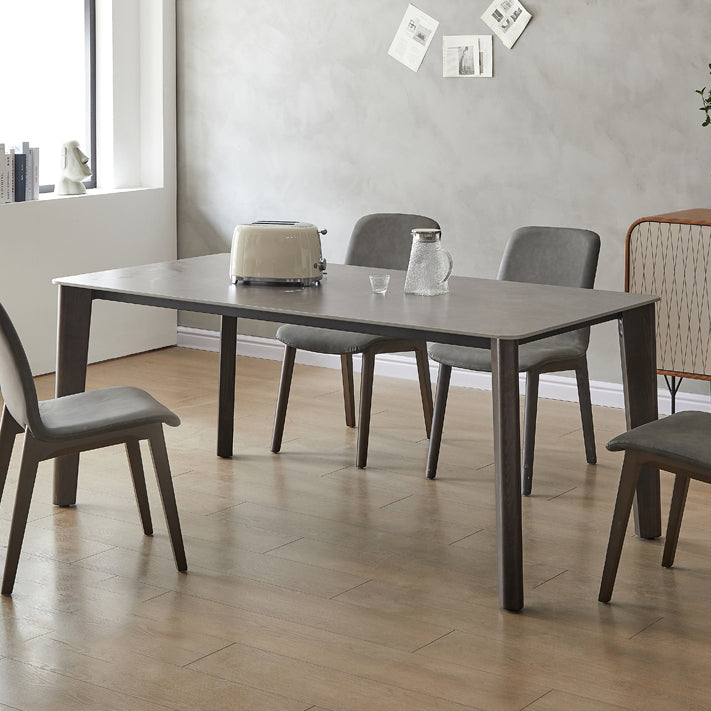 Sintered Stone Dining Table Set 1/4/5/7 Pieces Dining Set for Kitchen