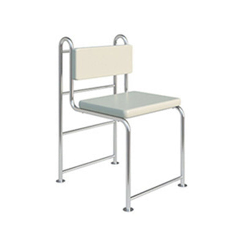 Contemporary Side Chair Metal Open Back Dining Room Chair for Indoor