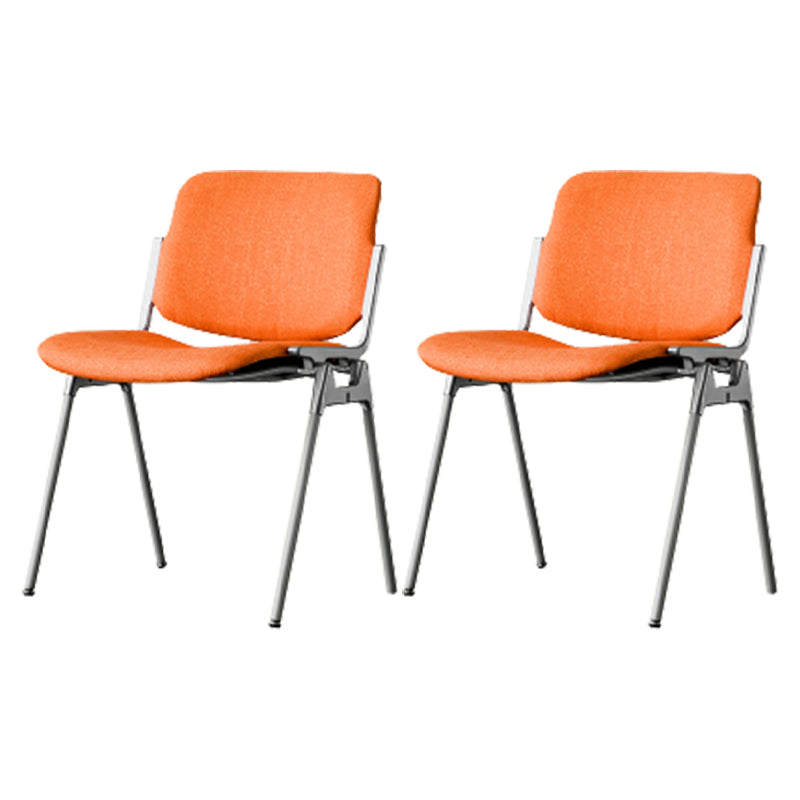 Modern Side Chair Metal Open Back Dining Room Chair for Home