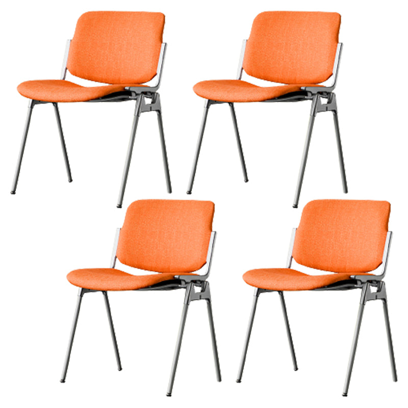 Modern Side Chair Metal Open Back Dining Room Chair for Home