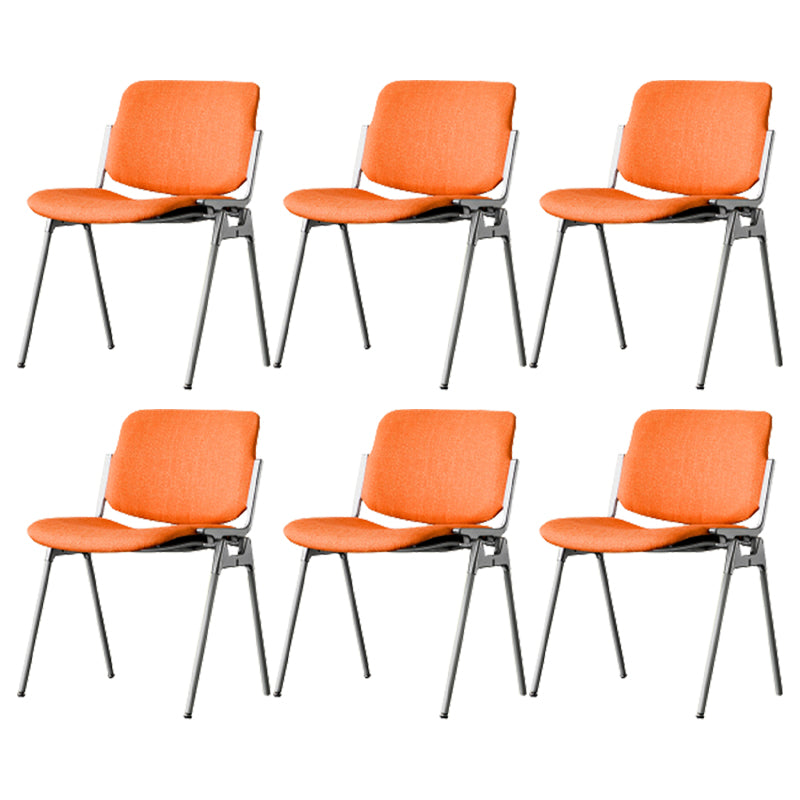 Modern Side Chair Metal Open Back Dining Room Chair for Home