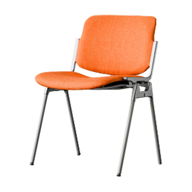 Modern Side Chair Metal Open Back Dining Room Chair for Home