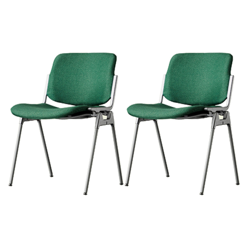 Modern Side Chair Metal Open Back Dining Room Chair for Home
