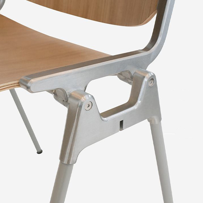 Modern Side Chair Metal Open Back Dining Room Chair for Home