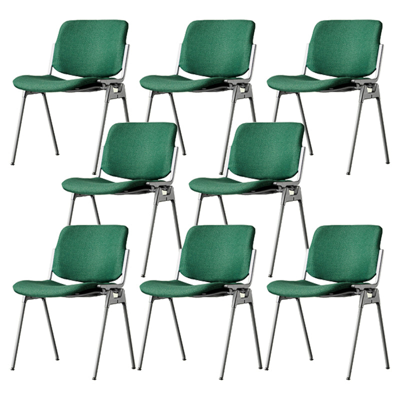 Modern Side Chair Metal Open Back Dining Room Chair for Home