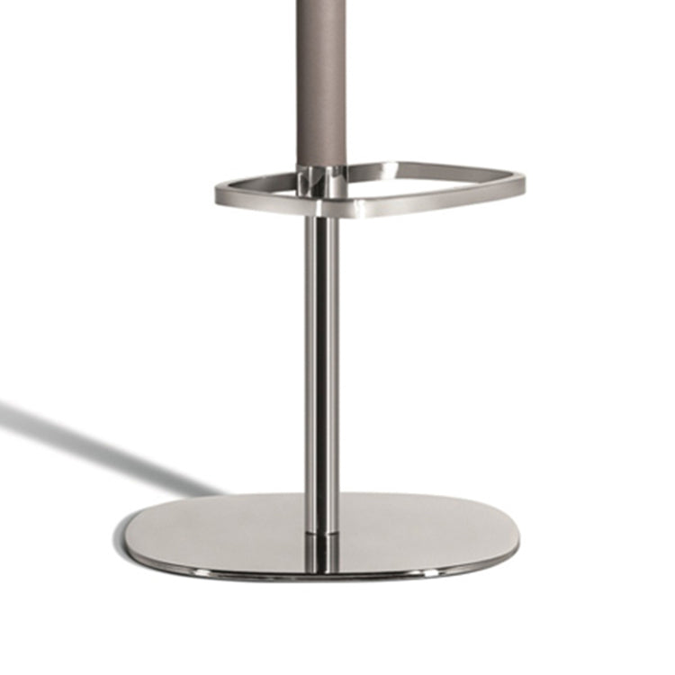 Indoor Upholstered Bar Stool Solid Wood Bar Stool with Footrest