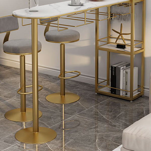 Glam Style Stone Pub Dining Set 1/2/3 Pcs Specialty Pub Set for Indoor