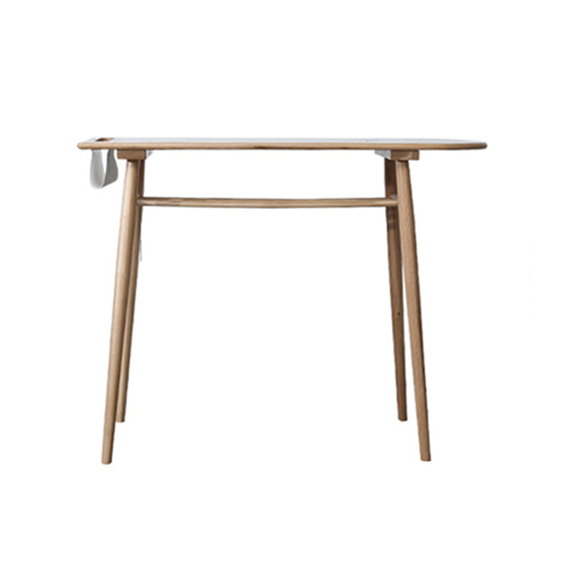 Contemporary Bar Height Pub Table Natural Oak Pub Height Dining Table