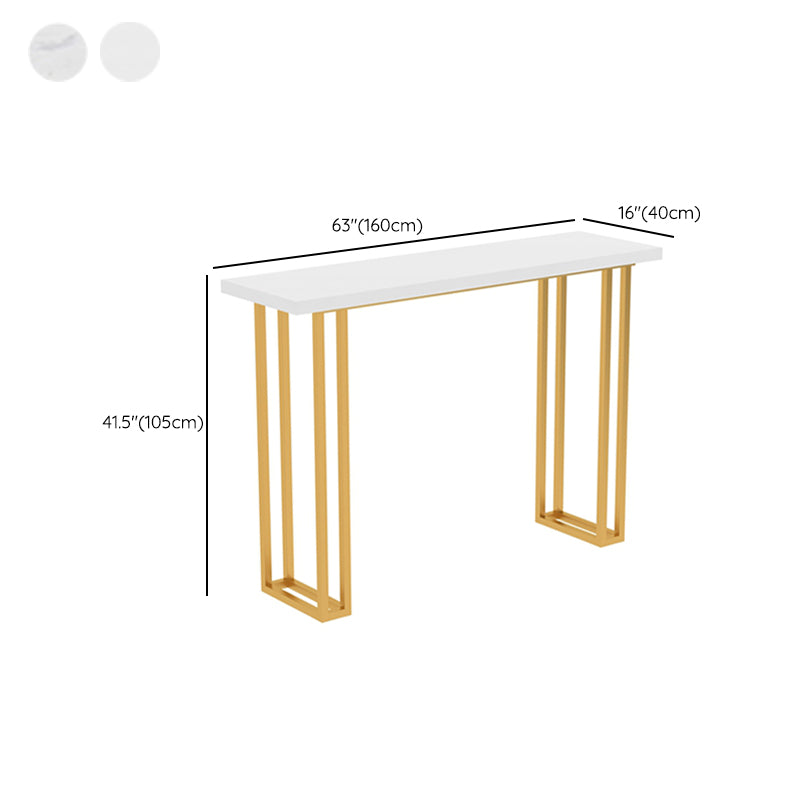 Rectangle Bistro Bar Height Cocktail Table Sled Pub Height Dining Table