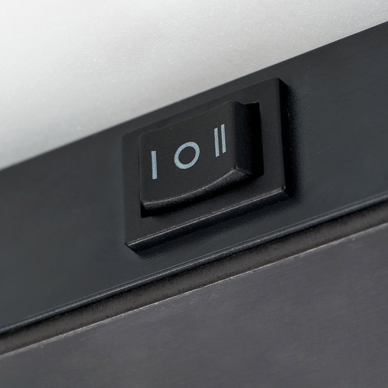 LED Modern Metal Wall Sconce Rectangle Shape Wall Lamp with Acrylic Shade for Courtyard