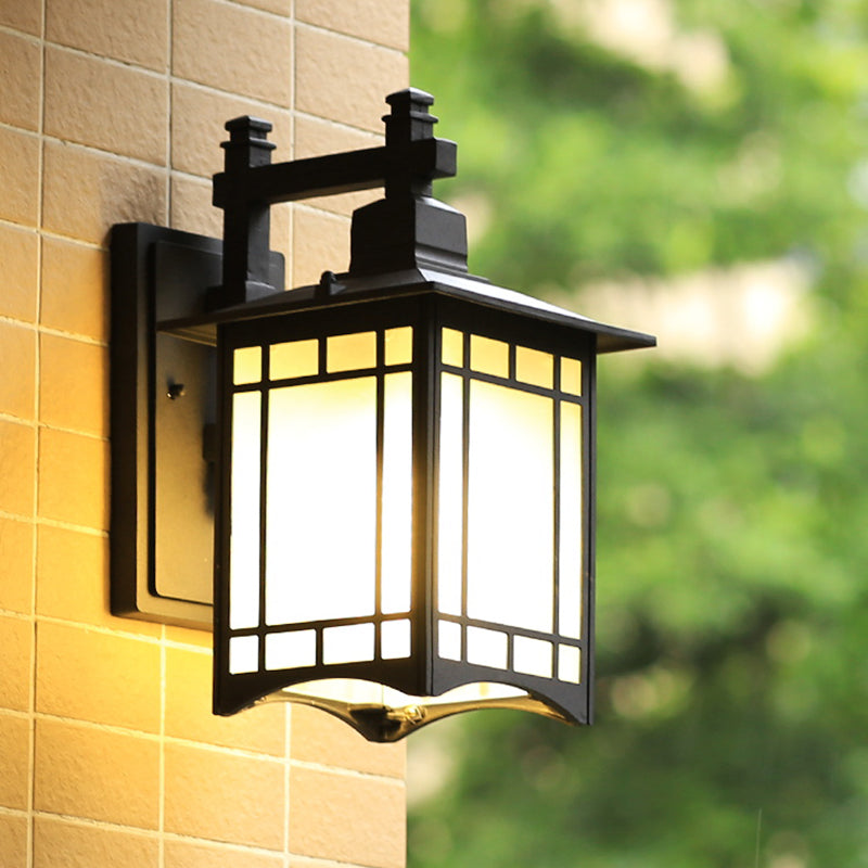 Modern Simple Aluminum Wall Light Rectangle Shape Wall Lamp for Outdoor