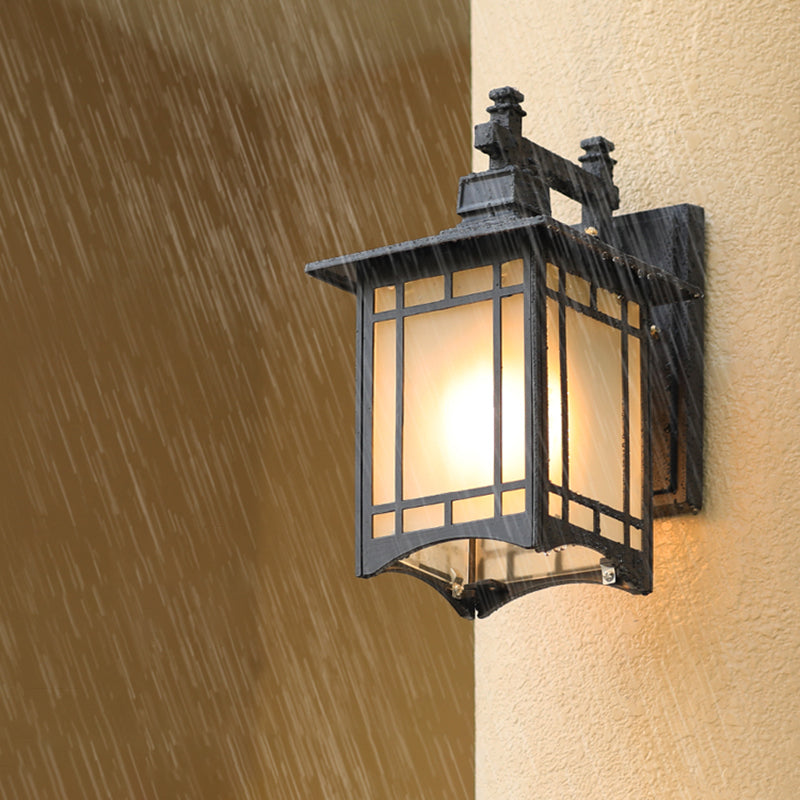 Modern Simple Aluminum Wall Light Rectangle Shape Wall Lamp for Outdoor